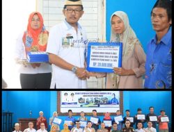 Pemkab Pesisir Barat Hadiri Kegiatan Rembuk Warga, Pembukaan Rekening Penerimaan BDMS dan Serah Terima Bantuan Rumah Swadaya