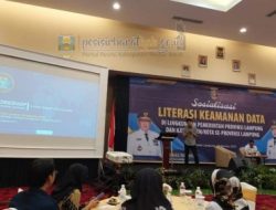 Diskominfotiksan Pesisir Barat Ikuti Sosialisasi Literasi Keamanan Data