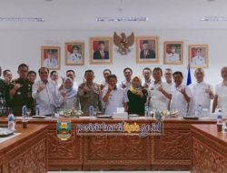 Wakil Bupati Pesibar Hadiri Persiapan Kirab Pemilu Tahun 2024