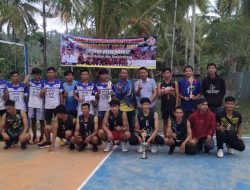 Pekon Balam Kecamatan Pesisir Utara Gelar Turnamen Semi Open Volly Ball