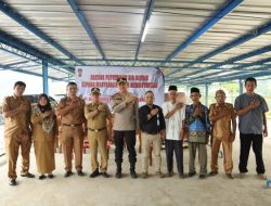 Polres Pesisir Barat Bekerjasama dengan PT. Berkat Karunia Saudara Gelar Bakti Sosial Penyediaan Air Bersih Untuk Masyarakat