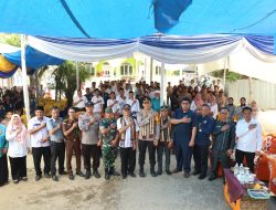 Untuk Pertama Kalinya di Kabupaten Pesisir Barat, Kapolres Pesisir Barat Meresmikan Kampung Tangguh Bebas Narkoba