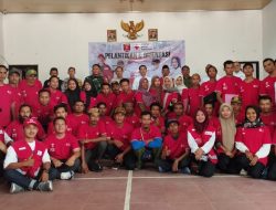 Ketua PMI Lampung Barat Edi Novial Lantik Pengurus Sibat Air Hitam dan Gedung Surian