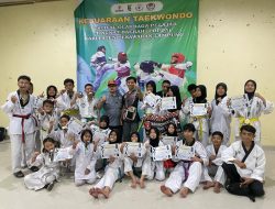 Indonesia Taekwondo Fun Laskar TC Lampung Barat Sabet 19 Mendali Emas, Perak dan Perunggu Dalam Ajang FOPDA