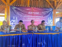 Pemerintah Kabupaten Pesisir Barat Menggelar Ekspos Kajian Pembangunan Ekonomi Baru