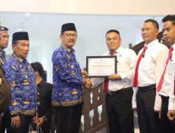 Berhasil Ungkap Perkara Curas Team Tekab 308 Polres Pesisir Barat Terima Penghargaan dari Bupati Pesisir Barat