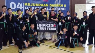 Atlet Hapkido Pesibar Raih 15 Medali dalam Ajang Kejurda ke-2 Provinsi Lampung
