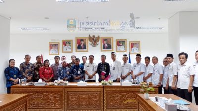 Pemkab Pesisir Barat Serahkan Aset Tanah Calon Lokasi Pengadilan Negeri Pesibar