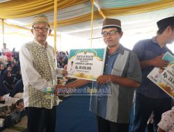 Bupati-Wakil Bupati Pesisir Barat Hadiri Pengajian Akbar Oleh Pemprov Lampung