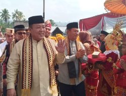 Ribuan Masyarakat Suoh Hadiri Pengajian Akbar Yang dihadiri Gubernur Lampung Arinal Djunaidi