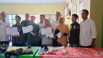 Pemerintah Pekon Malaya Salurkan BLT-DD Tahap III Tahun 2023 kepda 23 KPM