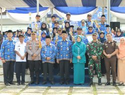 Wakapolres Pesisir Barat Ikuti Upacara HUT Korpri ke-52 tahun 2023