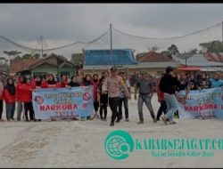 Dengan Moto Hidup Sehat Tanpa Narkoba, Pekon Giham Sukamaju Gelar Turnamen Futsal Piala Peratin