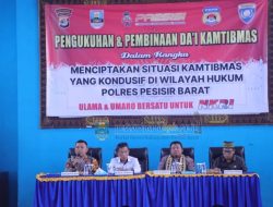 Wakili Bupati, Zulqoini Syarif Hadiri Pengukuhan Da’i Kamtibmas dan Pokdar Kamtibmas Polres Pesibar