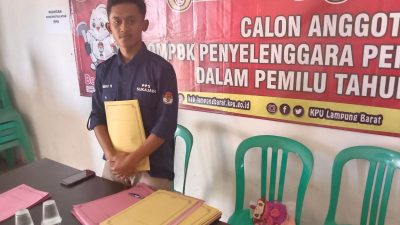 Tingginya Minat Warga Pendaftar KPPS Pekon Sukajadi Membeludak