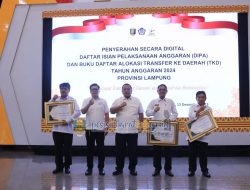 Wakil Bupati Zulqoini Syarif Hadiri Kegiatan Penyerahan Secara Digital DIPA dan Buku Daftar Alokasi TKD