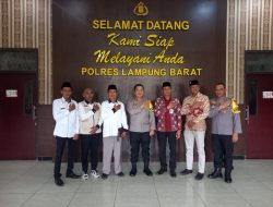 Silaturrahmi BAZNAS Lampung Barat Memperkuat Sinergi dengan Polres