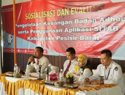 Polres Pesisir Barat Menjadi Narasumber pada Sosialisasi Penyelidikan Penyidikan Tipikor Serta Pertanggungjawaban Penggunaan Dana Pemilu