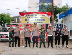 Kapolres Pesisir Barat Cek Kesiapan Pos Pengamanan Natal 2023 dan Tahun Baru 2024