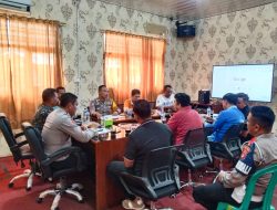Polres Pesisir Barat Gelar Rapat Koordinasi Bersama Instansi Terkait