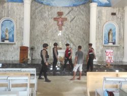 Jelang Misa Natal Gereja Di Pringsewu di Sterilisasi Polisi, Ini Tujuannya