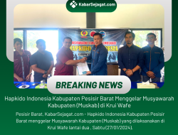 Hapkido Indonesia Kabupaten Pesisir Barat Menggelar Musyawarah Kabupaten (Muskab) di Krui Wafe