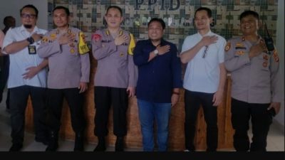 Karo OPS Polda Lampung Cek Gudang logistik Komisi Pemilihan Umum (KPU)