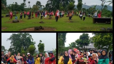 Senam Bersama Demi Kesehatan Dan Memper Erat Silaturahmi Serta Kekeluargaan
