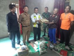 Warga pekon Sukamarga, Kecamatan Suoh yang Terdampak Gajah Liar Dapat Bantuan dari Pemerintah Pekon