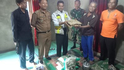 Warga pekon Sukamarga, Kecamatan Suoh yang Terdampak Gajah Liar Dapat Bantuan dari Pemerintah Pekon