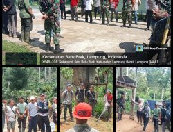 Patroli Gabungan Penyisiran Jejak Satwa Liar Harimau di Batu Brak Beri Himbauan Kepada Masyarakat Tentang Penanggulangan Satwa Harimau