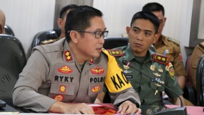 Rakor Lintas Sektoral, Kapolres Lampung Barat Sampaikan Strategi Pengaman Kesiapan Hari Raya Idul Fitri 1445H