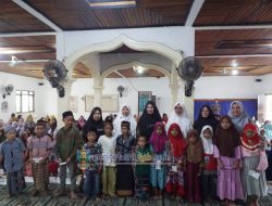 Ketua BKMT Pesisir Barat Septi Istiqlal Menghadiri Sekaligus Mengikuti Pengajian Rutin Bulanan di Masjid Al-Ikhlash Pekon Way Sindi Hanuan
