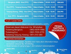 Harga Tiket Terbaru Pesawat Maskapai Susi Air di Bandara Muhammad Taufiq Kiemas Pesisir Barat