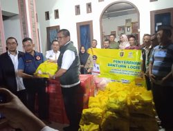Dishut Propinsi Lampung Serahkan Bantuan dan Santuanan kepada Keluarga yang Meninggal Akibat Keganasan Harimau di Bandar Negeri Suoh dan Suoh