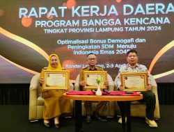 Dinas P3AKB Pesisir Barat Mendapatkan Tiga Penghargaan Dari BKKBN
