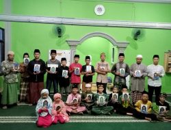 LAZISNU PCNU Lampung Barat Salurkan 120 Paket Mushaf Al Quran di Pesantren, TPQ, Masjid dan Mushalla