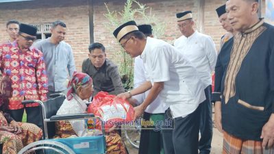 Pemkab Pesisir Barat Menggelar Kegiatan Safari Ramadhan 1445 Hijriah di Kediaman Wakil Bupati A. Zulqoini Syarif