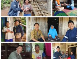 Jalin Silaturahmi Dengan Warga, Pemerintah Pekon Karang Agung Salurkan BLT-DD Door To Door