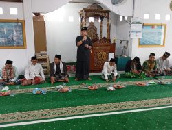 Jalin Silaturahmi dan Kerukunan Warga PRNU Way Empulau Ulu Gelar Halal Bihalal