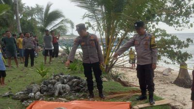 Warga Pekon Way Batang Kecamatan Lemong Digegerkan dengan Penemuan Mayat di Labuhan Jaoh 