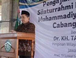 Ketua PWM Jawa Tengah Menjadi Penceramah Pengajian Akbar Silaturrahmi WargaMu-Aisyiyah Wangon Banyumas