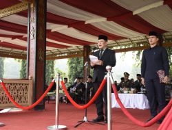 Pimpin Upacara Harkitnas ke-116, M. Firsada Sampaikan Pidato Menkominfo RI