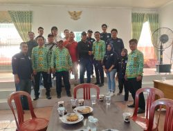Komite Wartawan Indonesia Perjuangan Pesisir Barat Melakukan Kegiatan Anjau Silau ke Apdesi Kecamatan Pesisir Tengah