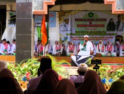 Pondok Pesantren Daruth Tholibin Balik Bukit Wisuda 33 Santri Khotmil Quran, Lepas 80 Jemaah Haji dan Gelar Pengajian Akbar