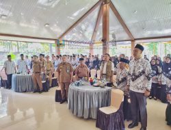 Bupati Pesisir Barat Menghadiri Kegiatan Halal Bihalal Disdikbud Pesibar