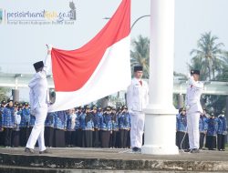Pemkab Pesibar menggelar Upacara Paripurna Bulanan Sekaligus Memperingati Hari Pendidikan Nasional dan Hari Kebangkitan Nasional