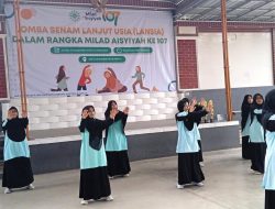 PCA Bumiayu Semarakan Milad Aisyiyah ke-107 dengan Gelar Lomba Senam Bahagia antar PRA se-PCA Bumiayu