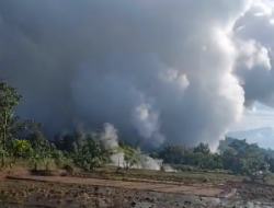 Warga Pekon Suka Marga Kecamatan Suoh Dikejutkan dengan Suara Ledakkan Kawah Nirwana Keramikan