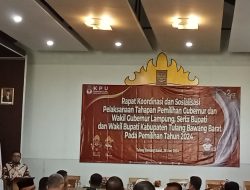 KPUD Tubaba Sosialisasikan Tahapan Pilkada Tahun 2024